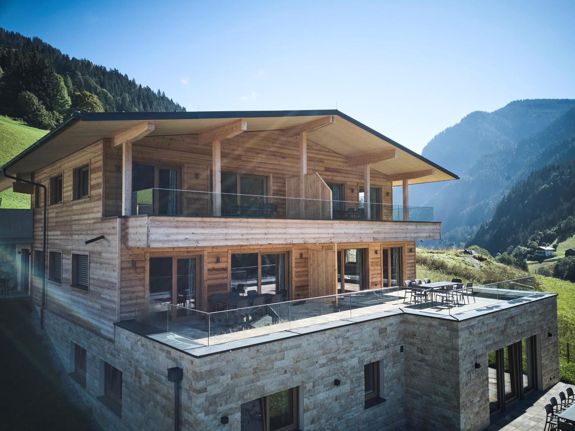 Alpenparks Chalet & Apartment Steve Lodge フィーホーフェン エクステリア 写真